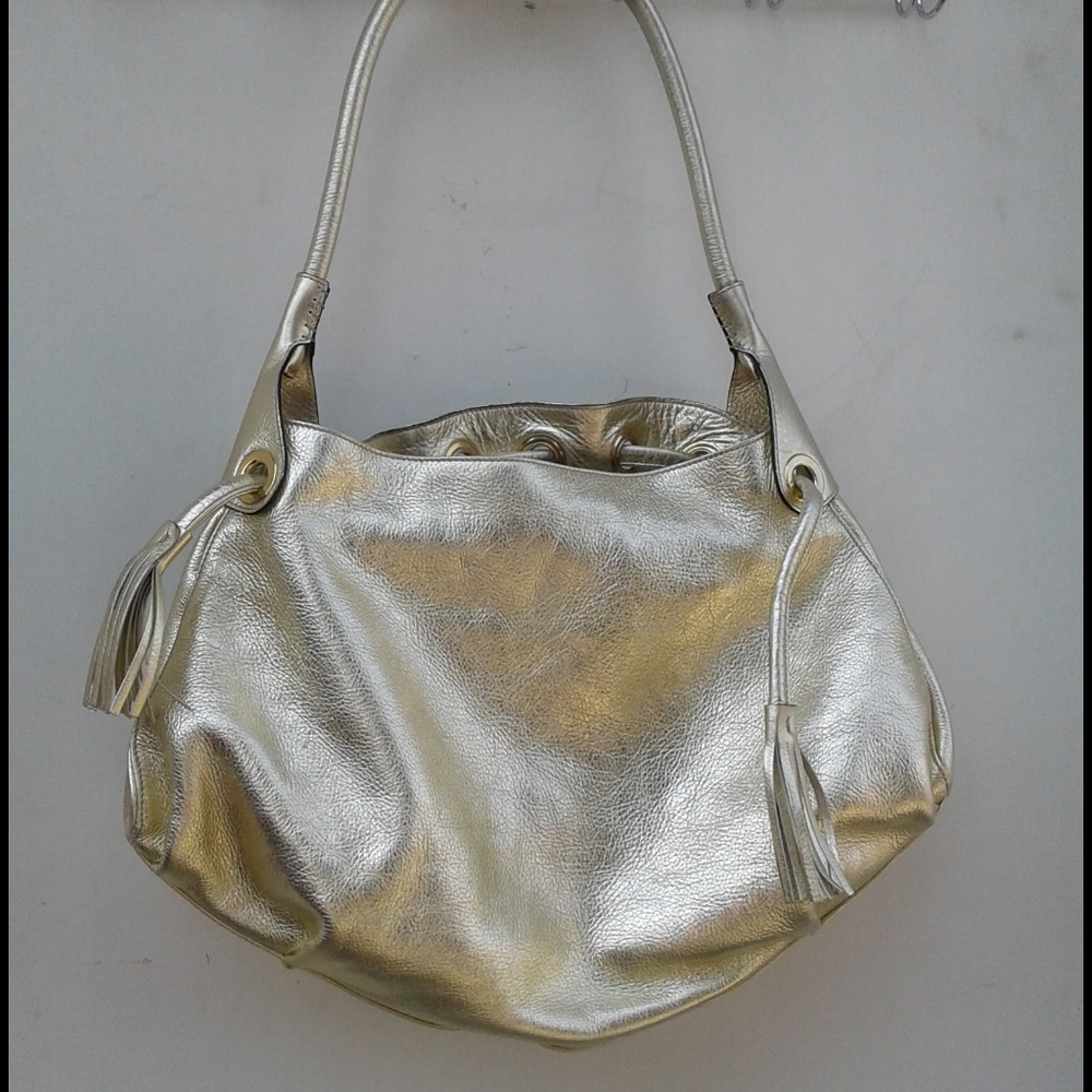 Large leather hobo bag